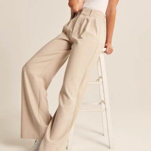 Abercrombie and Fitch Tailored Wide Leg Pants